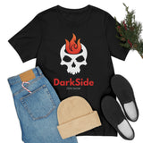 DarkSide - FlameSkull - Jersey Short Sleeve Tee (Mens)