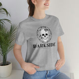 DarkSide - FlowerSkull - Jersey Short Sleeve Tee (Mens)