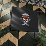 Darkside - RoseSkull - Matte Banner (black)