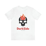 DarkSide - FlameSkull - Jersey Short Sleeve Tee (Mens)