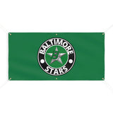 Baltimore Stars  - Matte Banner (Green)