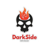 Darkside - FlameSkull - Kiss-Cut Stickers (2x2)