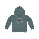 Navy Devils - Heavy Blend Hooded Sweatshirt (Youth)