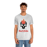 DarkSide - FlameSkull - Jersey Short Sleeve Tee (Mens)