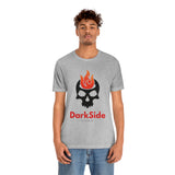 DarkSide - FlameSkull - Jersey Short Sleeve Tee (Mens)