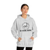 DarkSide -FlowerSkull  Hooded Sweatshirt (Mens)