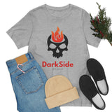 DarkSide - FlameSkull - Jersey Short Sleeve Tee (Mens)