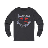 Navy Devils - Jersey Long Sleeve Tee (Mens)
