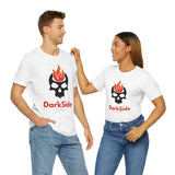 DarkSide - FlameSkull - Jersey Short Sleeve Tee (Mens)