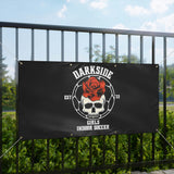 Darkside - RoseSkull - Matte Banner (black)