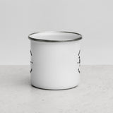 Velociraptors Enamel Mug 12oz (white)