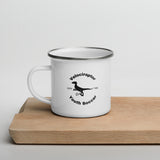 Velociraptors Enamel Mug 12oz (white)