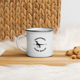 Velociraptors Enamel Mug 12oz (white)