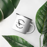 Velociraptors Enamel Mug 12oz (white)