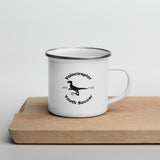 Velociraptors Enamel Mug 12oz (white)