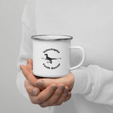 Velociraptors Enamel Mug 12oz (white)