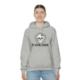 DarkSide -FlowerSkull  Hooded Sweatshirt (Mens)