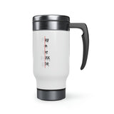 DarkSide - Play - Stainless Steel Travel Mug with Handle, 14oz (White)