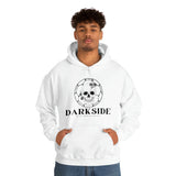 DarkSide -FlowerSkull  Hooded Sweatshirt (Mens)