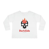 DarkSide - FlameSkull - Long Sleeve Tee (Toddler)