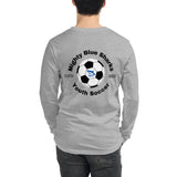Mighty Blue Sharks Long Sleeve Tee (Mens)