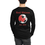 Red Rhinos Long Sleeve Tee (Mens)