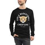 Cheetahs Girls Basketball Long Sleeve Tee (Mens)