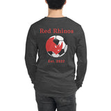 Red Rhinos Long Sleeve Tee (Mens)