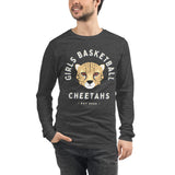 Cheetahs Girls Basketball Long Sleeve Tee (Mens)