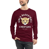 Cheetahs Girls Basketball Long Sleeve Tee (Mens)