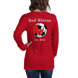 Red Rhinos Long Sleeve Tee (Mens)