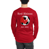 Red Rhinos Long Sleeve Tee (Mens)